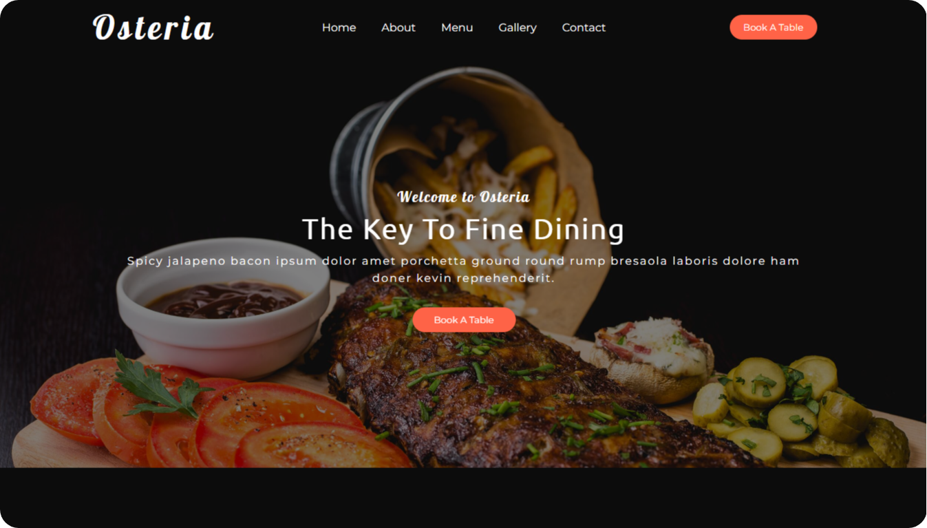 restaurant-website